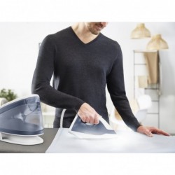 Tefal Express Optimal SV4110 2200 W 1.2 L Ceramic Express Glide Blue, White