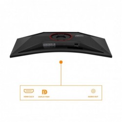 MONITOR AOC LED 34" CU34G4 180Hz