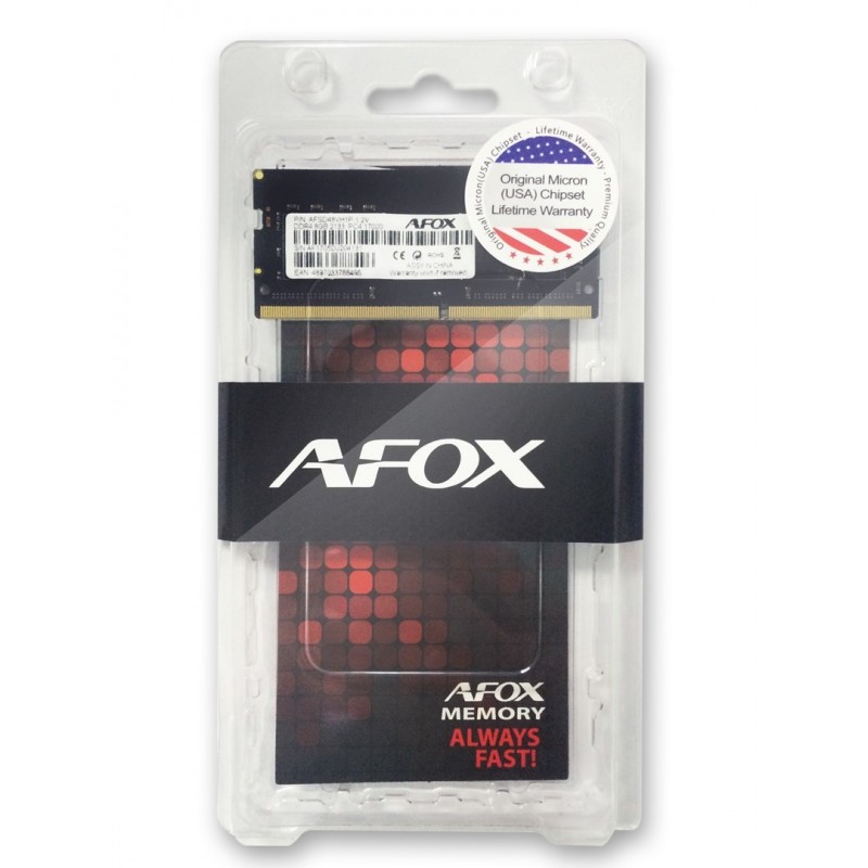 AFOX SO-DIMM DDR4 8GB 3200MHZ CL22 XMP2