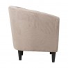 Armchair WESTER taupe