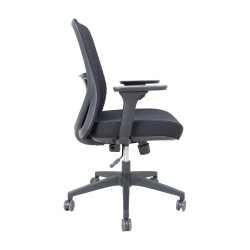 Töötool SEVERO 63x60xH94-103cm, must