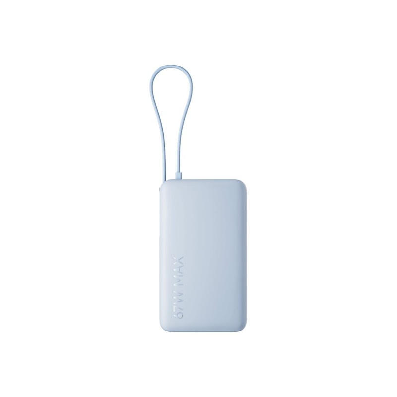 Xiaomi 67W Power Bank 10000 (Integrated Cable) Ice Blue