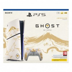 Sony PlayStation 5 Console - Ghost of Yotei Gold Limited Edition Bundle (model group - slim)