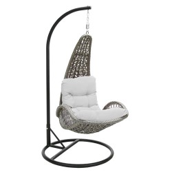 Hanging chair TEMPIO grey