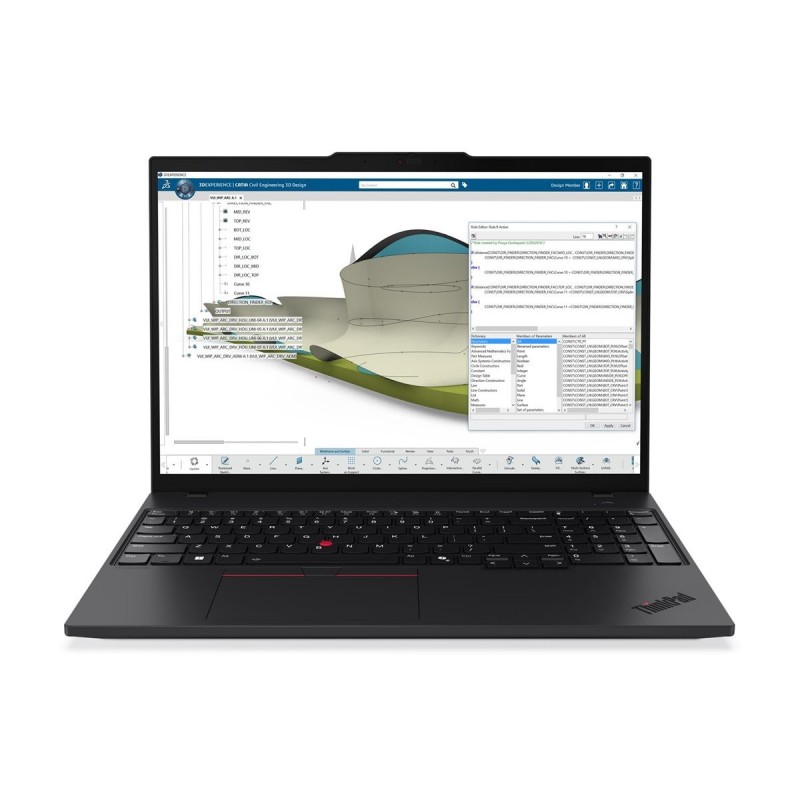 Lenovo ThinkPad P16s Gen 4 16 WUXGA ULT - 265H/64GB/1TB/NVIDIA RTX PRO 1000 Blackwell 8GB/WIN11 Pro/Nordic Backlit