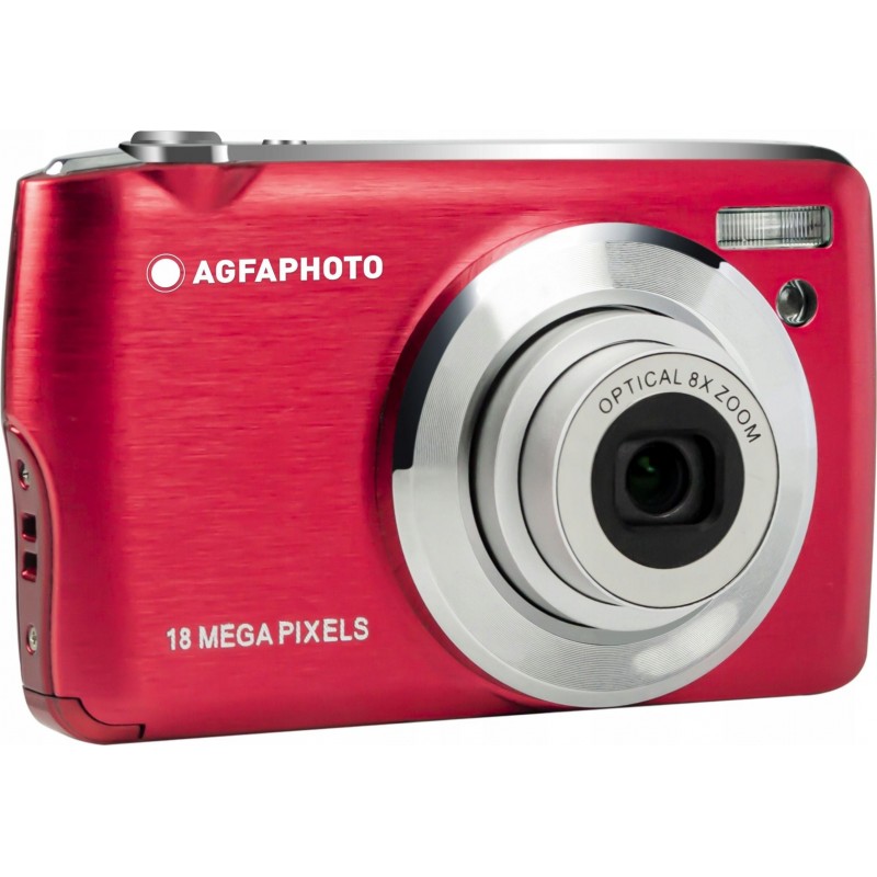 Agfa Photo Camera DC8200 Megapixel 18 MP ISO sensitivity (max) 1600 Red