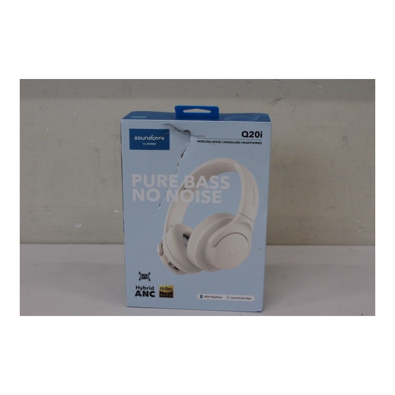 SALE OUT. Anker Soundcore Q20i Over-ear Headphones, White Anker Soundcore Headphones Q20i Bluetooth Over-ear |
