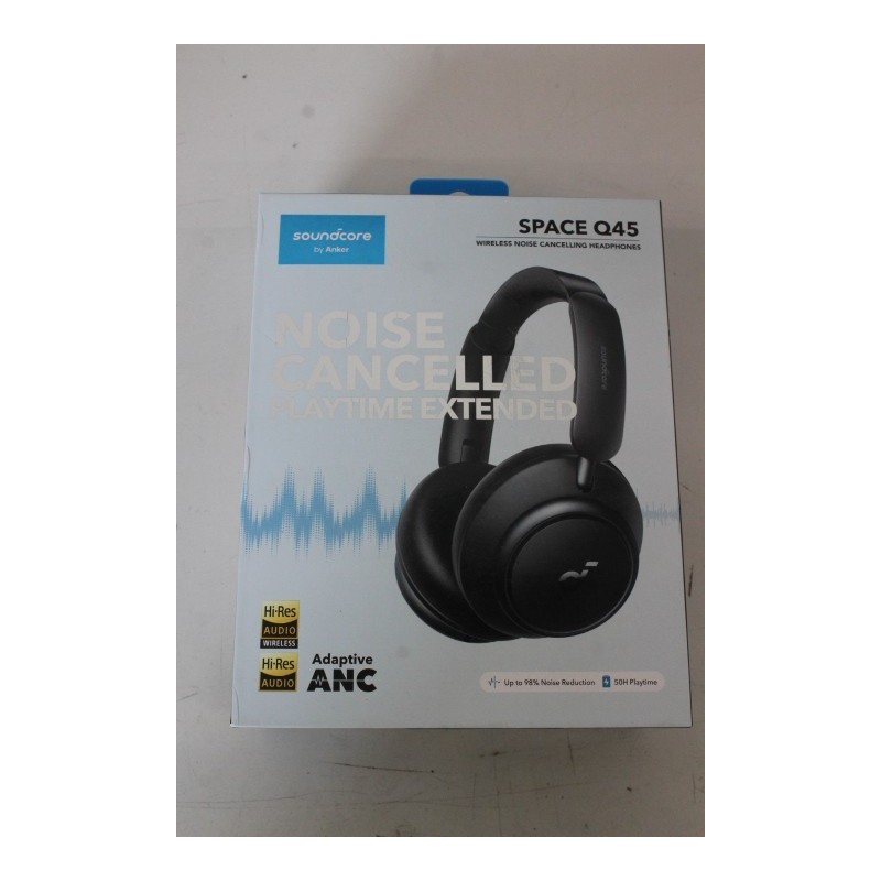 SALE OUT. Anker Soundcore Space Q45 Over-ear Headphones, Black Anker Soundcore Headphones Space Q45 Bluetooth |