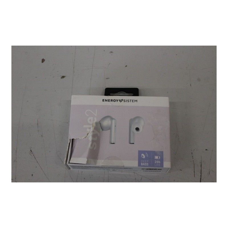 SALE OUT. Energy Sistem Earphones True Wireless Style 2 Coconut (True Wireless Stereo, BT 5.1, Deep Bass, Charging Case)