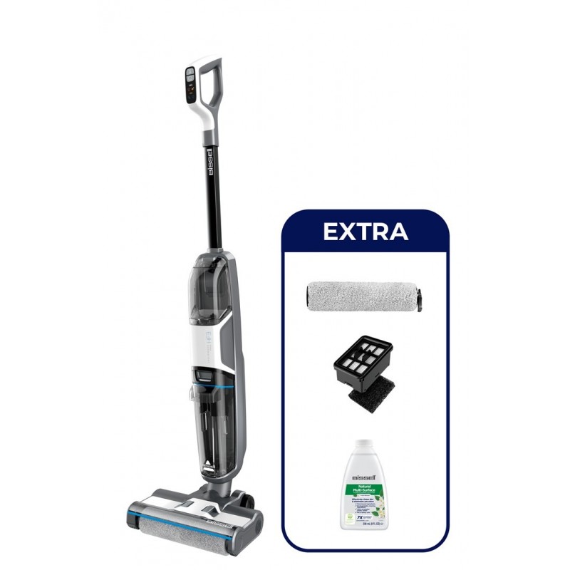 Bissell CrossWave HF3 Cordless Pro Upright vacuum Battery Dry&wet Bagless 0 L 200 W Black, Silver
