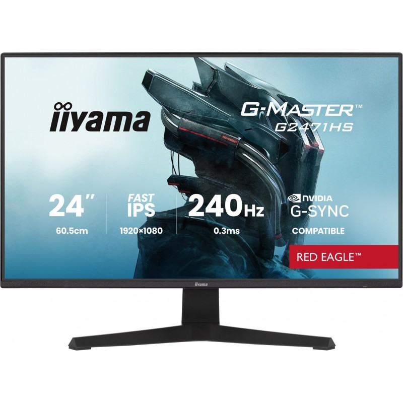 MONITOR IIYAMA LED Fast IPS 23,8" G2471HS-B1 Red Eagle 240Hz