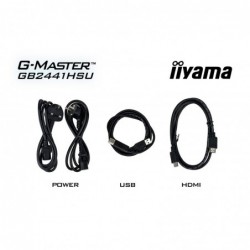 MONITOR IIYAMA LED IPS 23,8" GB2441HSU-B1 Black Hawk 144Hz