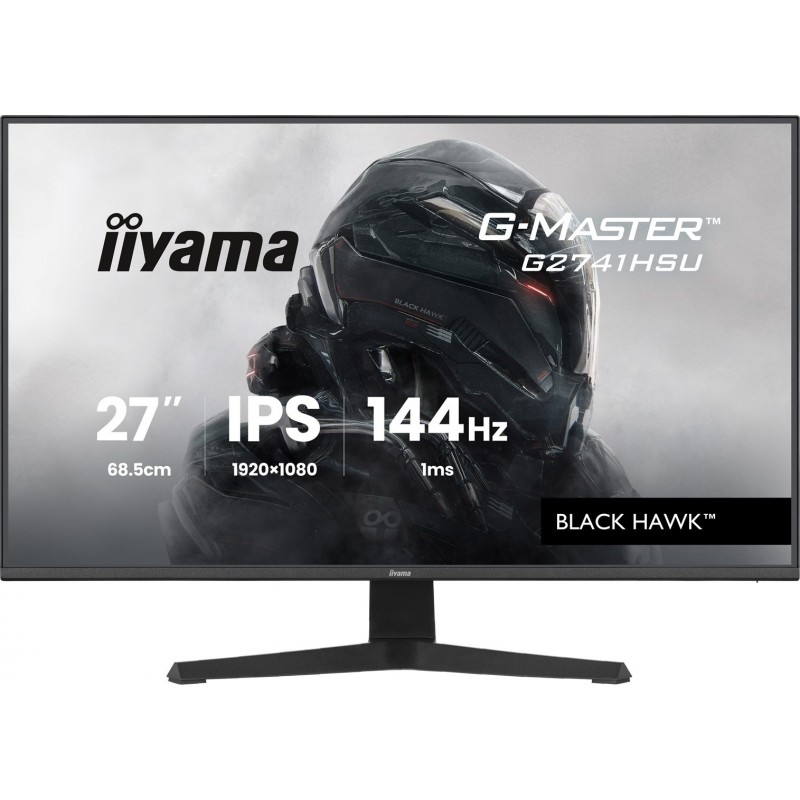 MONITOR IIYAMA LED IPS 27" G2741HSU-B1 Black Hawk 144Hz