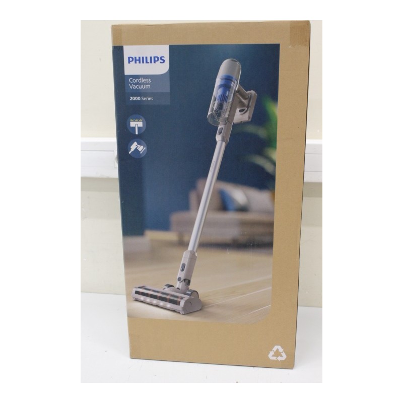 SALE OUT. Philips XC2011/01 Vacuum cleaner, Handstick, Cordless, Cotton Blue Philips Vacuum cleaner XC2011/01 |