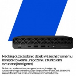 HP EliteDesk 8 Mini G1i Ultra 5 235T 16GB DDR5 SSD512 Intel Graphics W11Pro 3Y OnSite