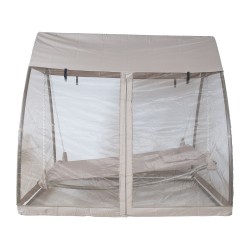 Rippkiik SUNDAY varikatusega 215x155xH197cm, taupe