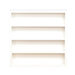 Riiul LESTER 48x10xH47,5cm, valge melamiin