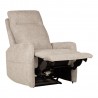 Recliner armchair KATY with electric mechanism and massage function, grey