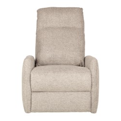 Recliner armchair KATY with electric mechanism and massage function, grey