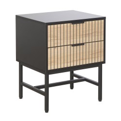 Side table   night stand HELVE 48x40xH60cm, melamine