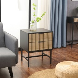 Side table   night stand HELVE 48x40xH60cm, melamine