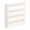 Shelf LESTER 48x10xH47,5cm, white