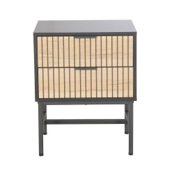 Side table   night stand HELVE 48x40xH60cm, melamine