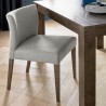 Chairs 2pcs TURIN grey fabric