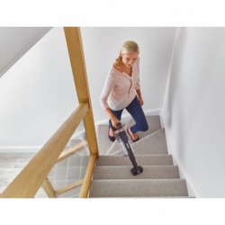 Shark Stratos 2-in-1 stick vacuum Battery Dry Bagless Black, Peach