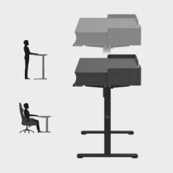 Biurko elektryczne MA-Leader 8.0 Black