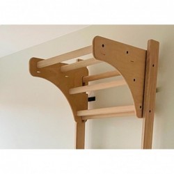 Wooden pull-up bar for...