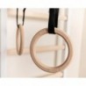 Wooden rings for Swedish ladder