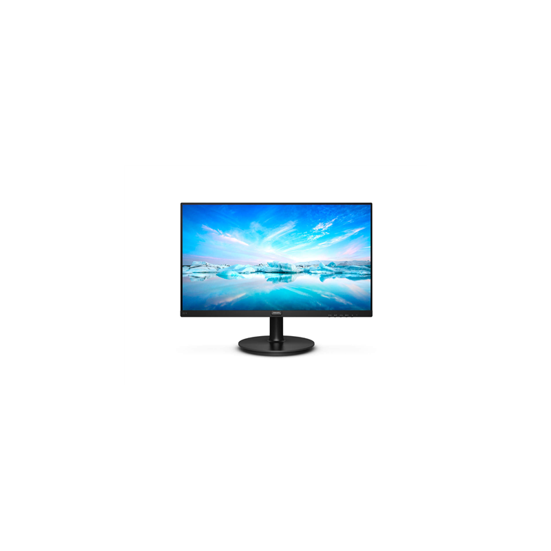 Philips 221V8 21.5 " VA FHD 1920 x 1080 4 ms 200 cd/mu00b2 Black 75 Hz HDMI ports quantity 1 x HDMI