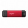 Kingston Dual Portable Solid-State Drive, USB Type-A and Type-C 1000 GB Solid-state drive interface USB 3.2 Gen 2 |