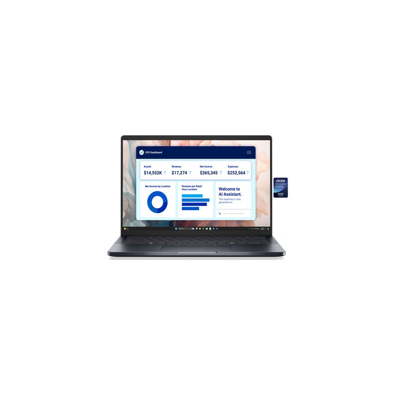 Dell Pro 14 AG Premium FHD+ Ultra 7 268V/32GB/1TB/Intel Arc Integrated/Win11 Pro/Estonian Backlit kbd/FP/3Y Basic Onsite