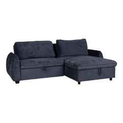 Corner sofa bed CLOUD blue