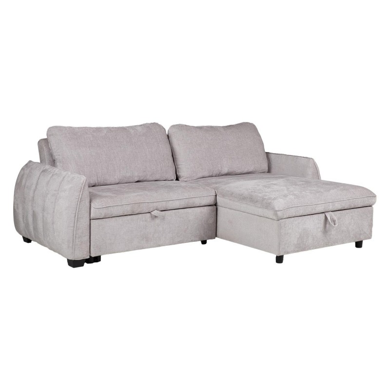 Corner sofa bed CLOUD light grey