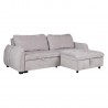 Corner sofa bed CLOUD light grey