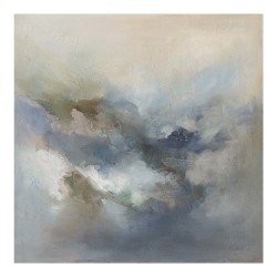 Maal raamiga 100x100cm, abstraktne torm