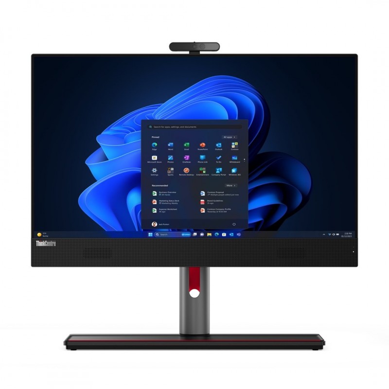 Lenovo ThinkCentre M90a Gen 5 Intel® Core™ i7 i7-14700 60.5 cm (23.8") 1920 x 1080 pixels Touchscreen All-in-One PC