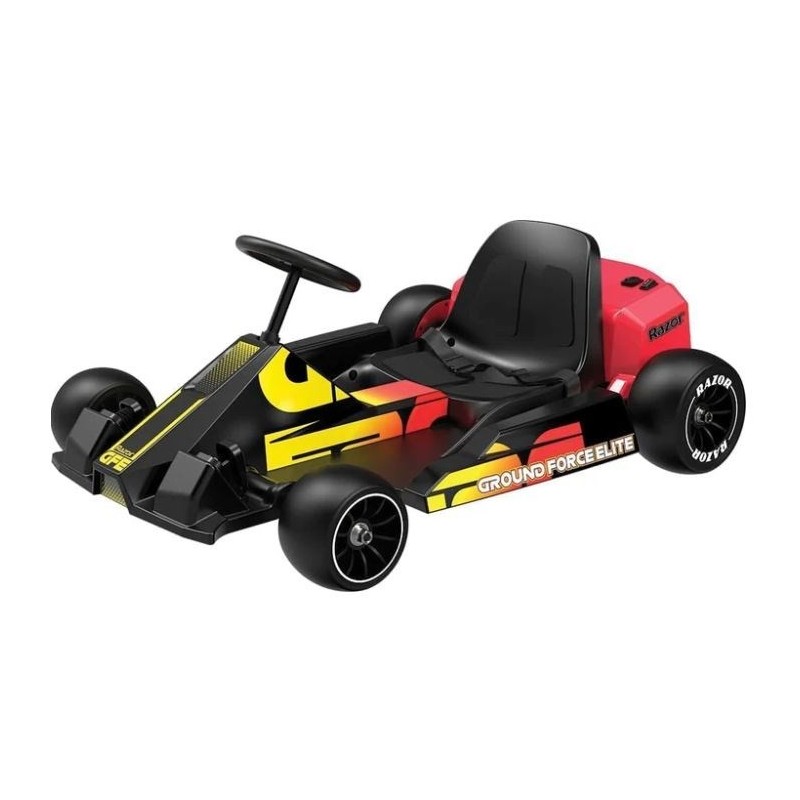 Razor Ground Force Elite - Gokart elektryczny, czarno-czerwony