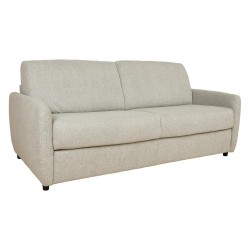 Sofa bed BRANDON 3-seater, light beige