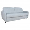 Sofa bed BRANDON 3-seater, bluish-gray