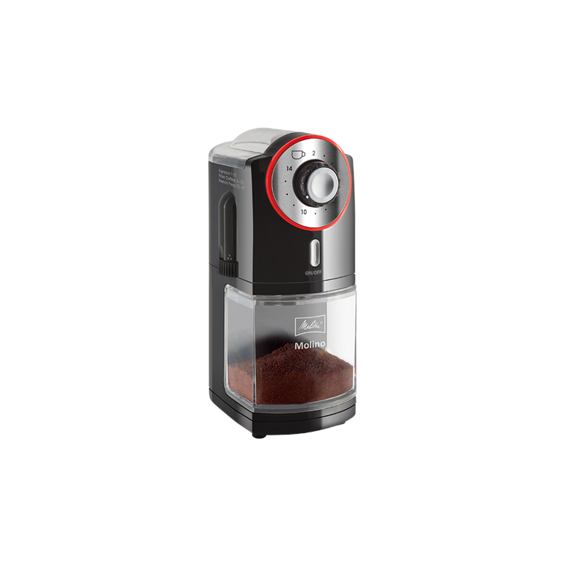 Melitta Coffee Grinder  1019-02 MOLINO 100 W Coffee beans capacity 200 g Number of cups 2 - 14 pc(s) Black