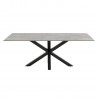 Dining table HEAVEN 200x100xH75,5cm, grey