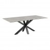 Dining table HEAVEN 200x100xH75,5cm, grey
