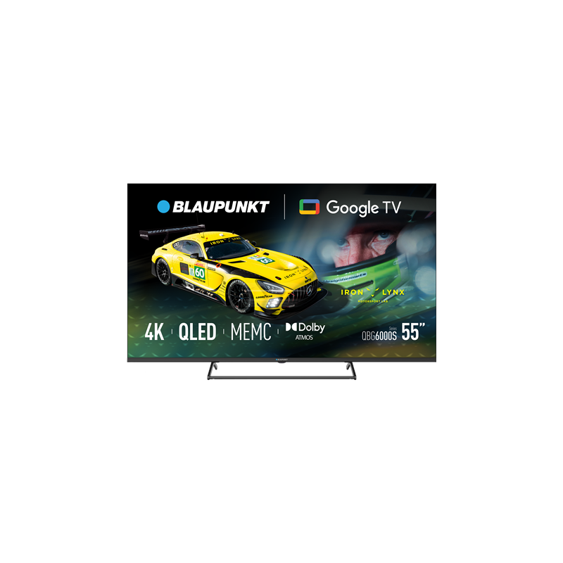 Blaupunkt QLED TV 55QBG6000S 55 Smart TV Google TV Black
