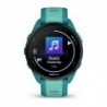 Garmin Forerunner 165 Music 3.05 cm (1.2") AMOLED 43 mm Digital 390 x 390 pixels Touchscreen Turquoise GPS (satellite)
