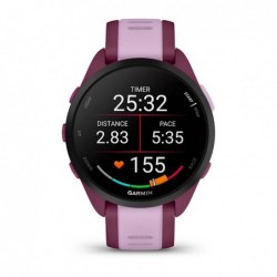 Garmin Forerunner 165 Music 3.05 cm (1.2") AMOLED 43 mm Digital 390 x 390 pixels Touchscreen Purple GPS (satellite)