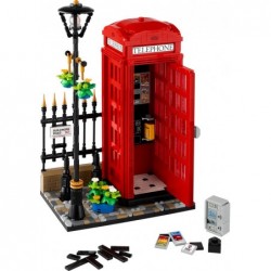 LEGO IDEAS 21347 Red London Telephone Box
